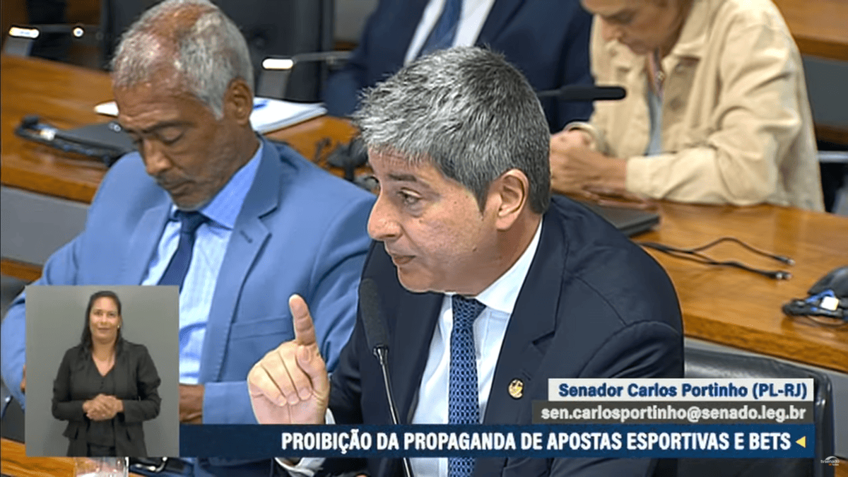 Carlos Portinho na Comissão de Esporte do Senado