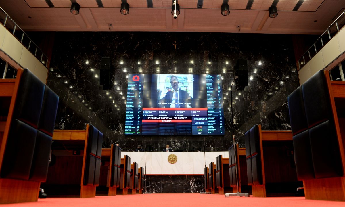 O plenário da Assembleia Legislativa