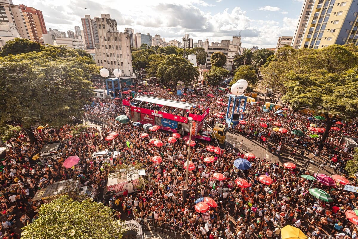 Bartucada no Carnaval de BH em 2025