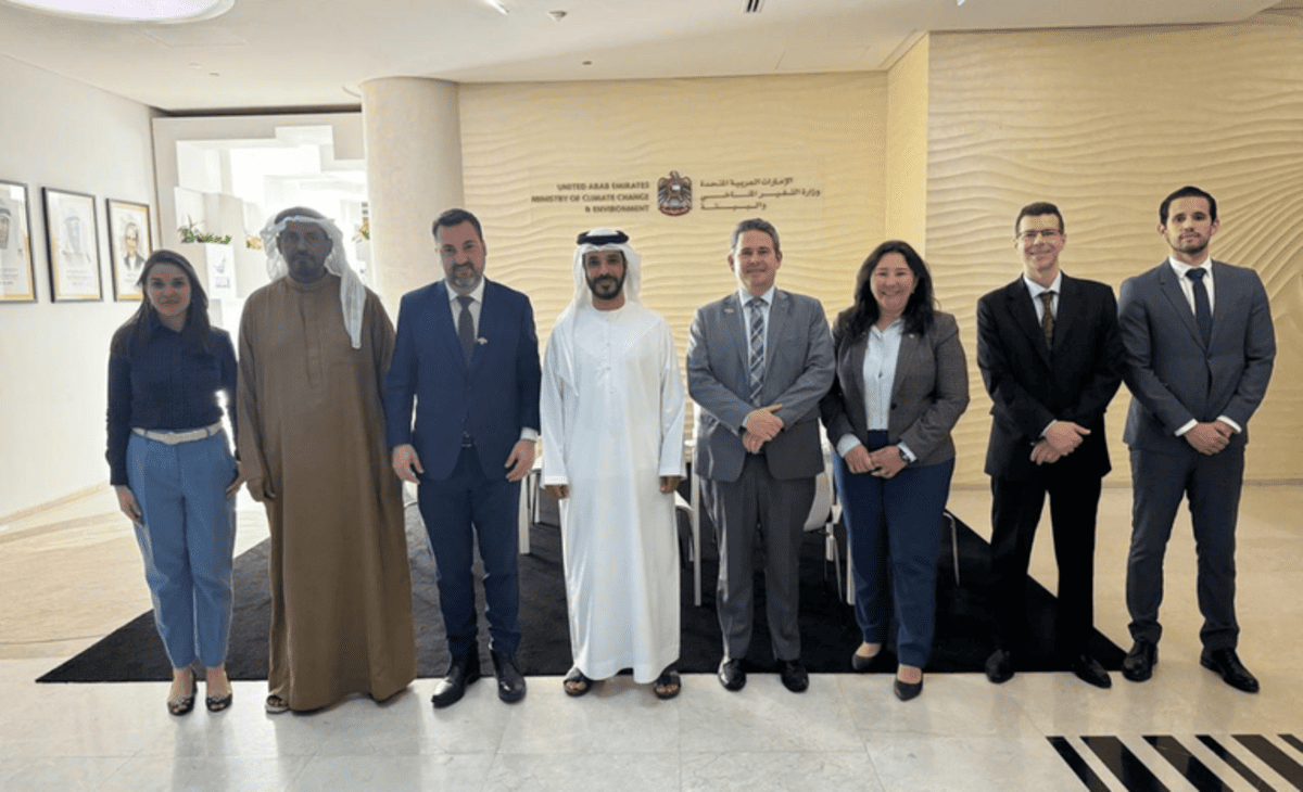 Delegação do Ministério da Agricultura na Gulfood 2025 em Dubai