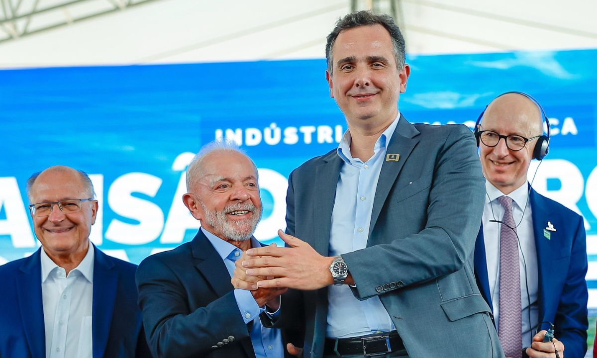 Lula e Rodrigo Pacheco