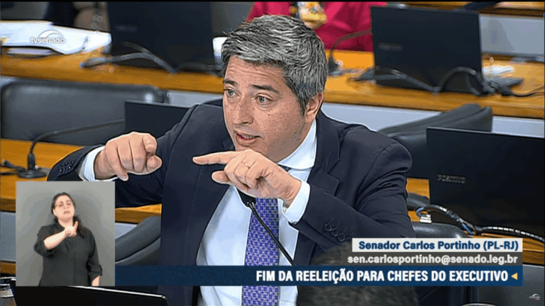 Carlos Portinho na CCJ do Senado