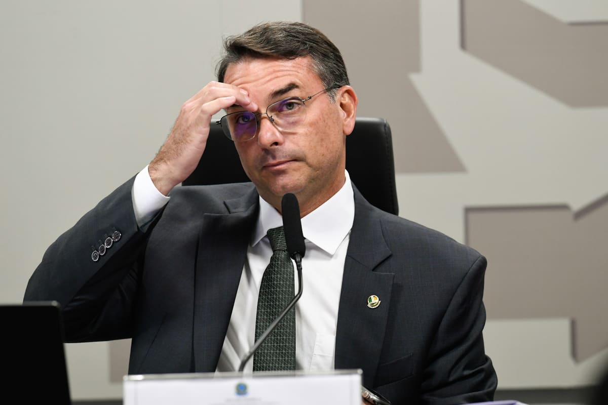 Flávio Bolsonaro na Comissão de Segurança Pública