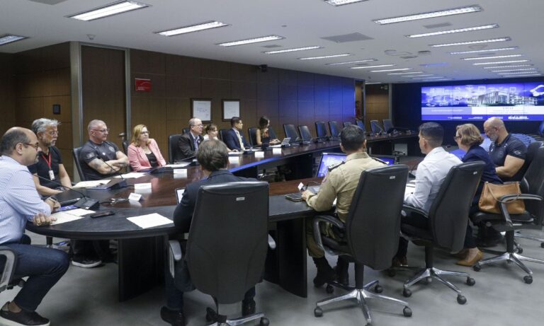 A primeira reunião do Conselho de Defesa Social
