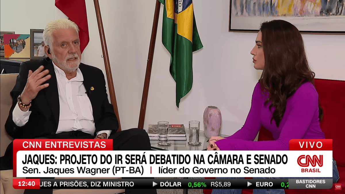 Jaques Wagner na CNN Brasil
