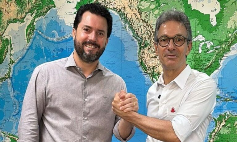 Luís Eduardo Falcão e Romeu Zema