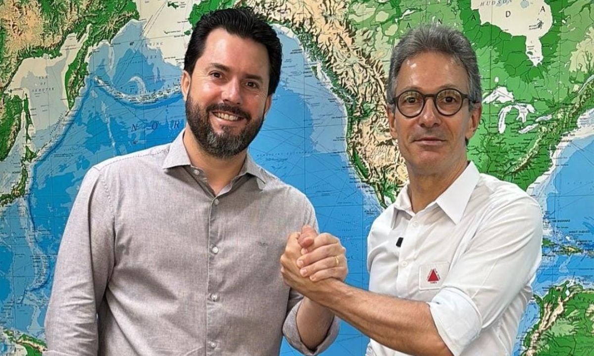 Luís Eduardo Falcão e Romeu Zema