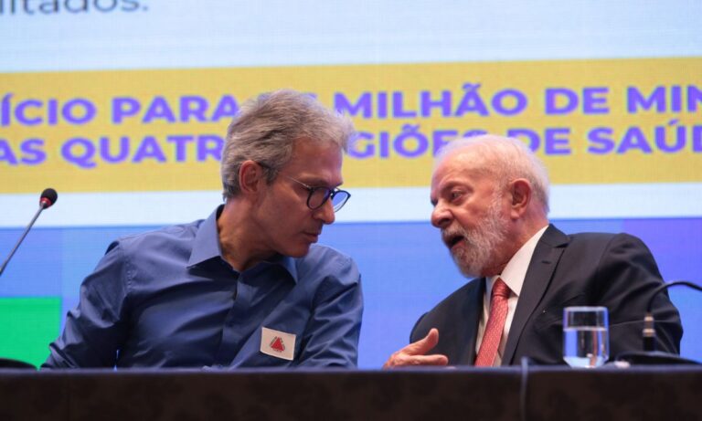 Romeu Zema e Lula