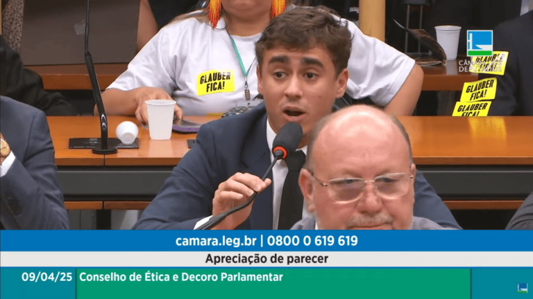 Nikolas Ferreira no Conselho de Ética