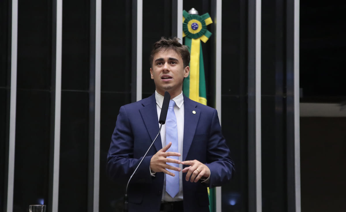 Nikolas Ferreira no plenário