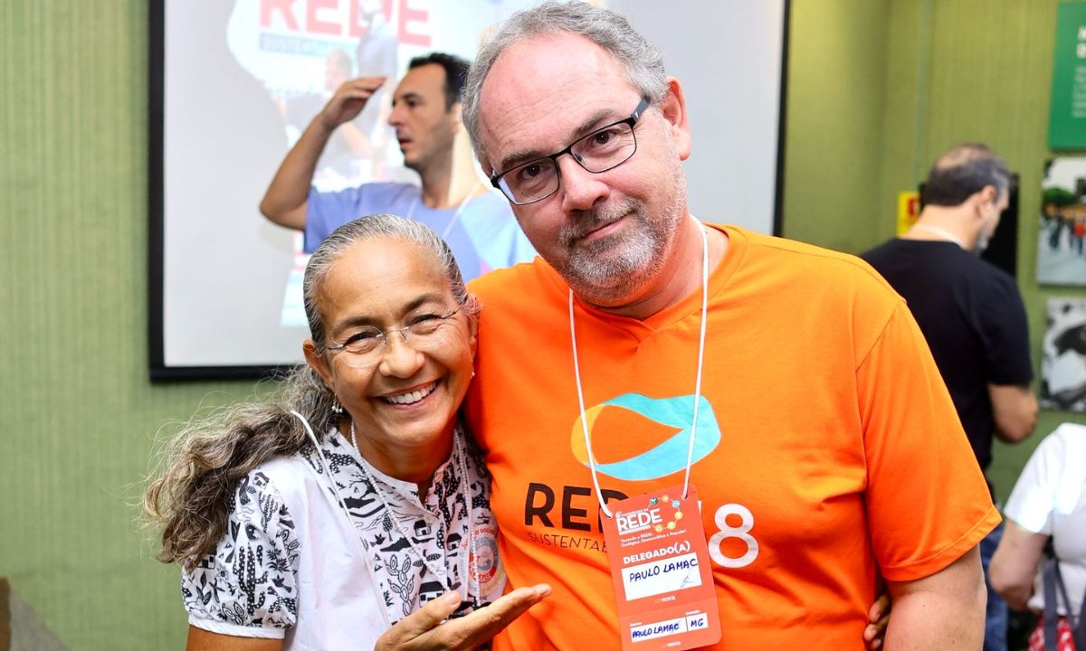 Paulo Lamac e Heloísa Helena