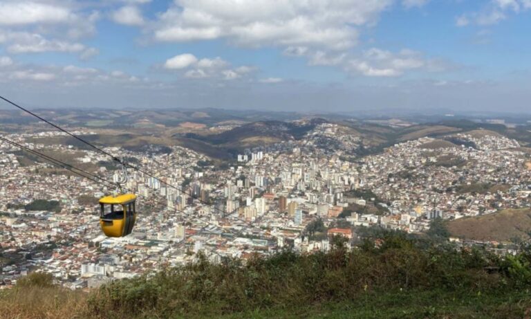 Vista aérea de Poços de Caldas