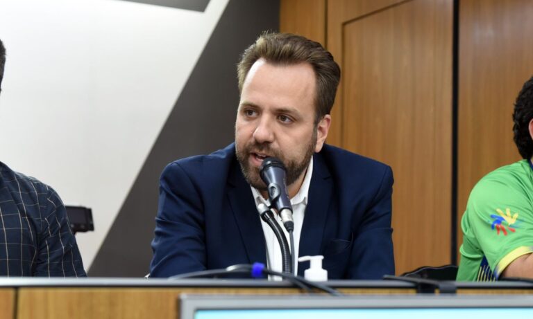 O subsecretário de Esportes de Minas, Tomás Mendes