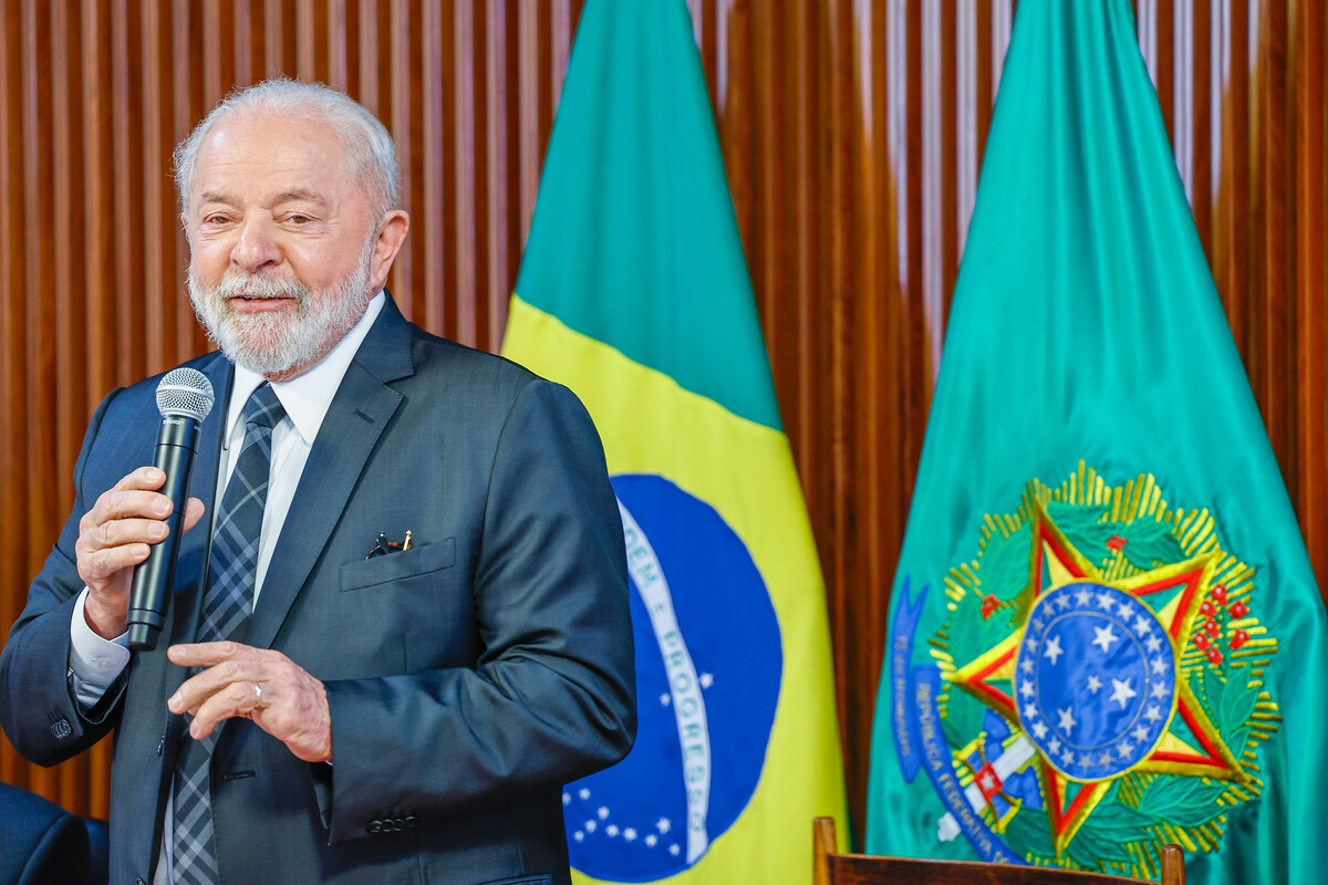 Lula em reunião ministerial em junho de 2023