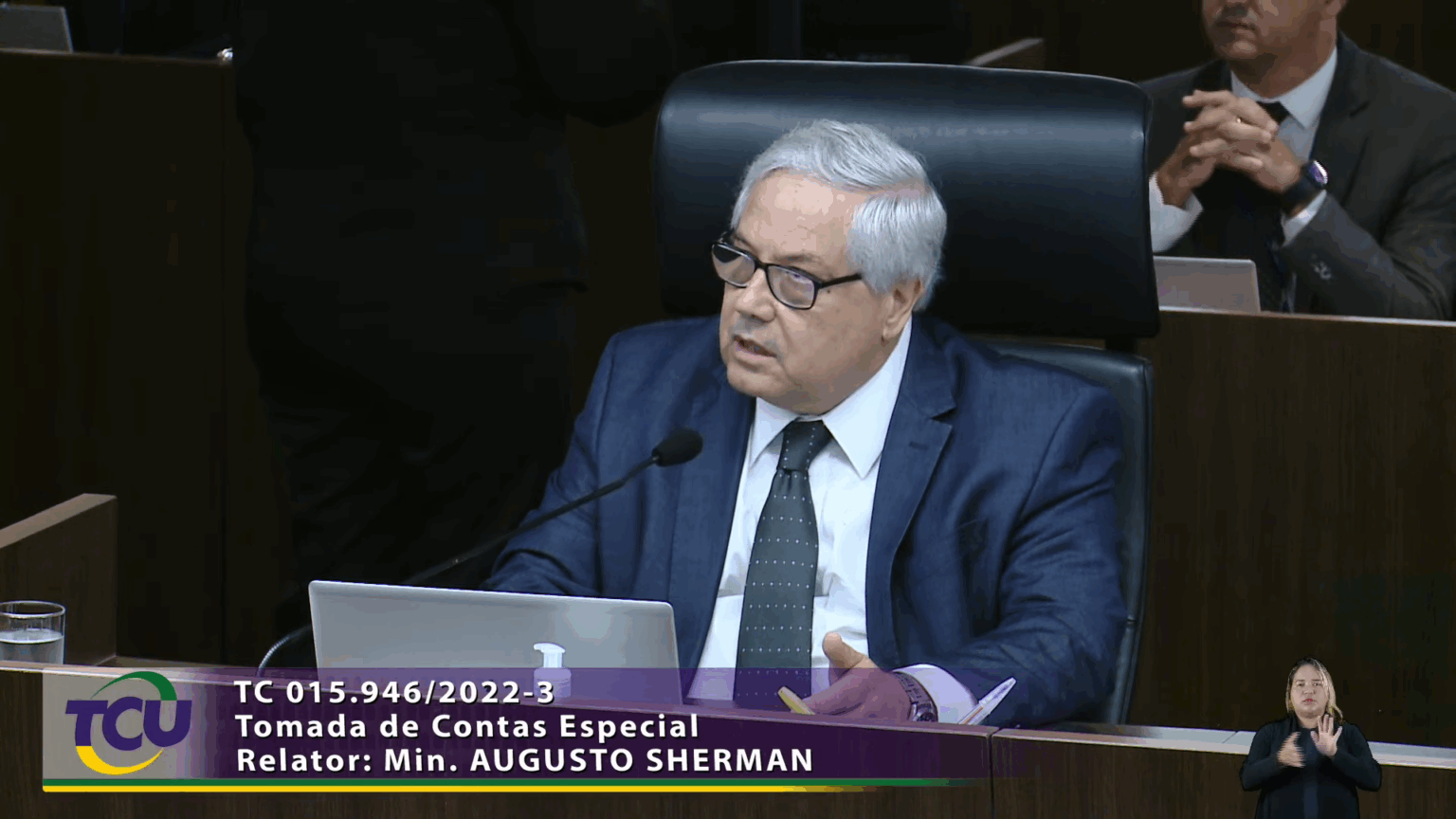 Ministro Augusto Sherman no TCU