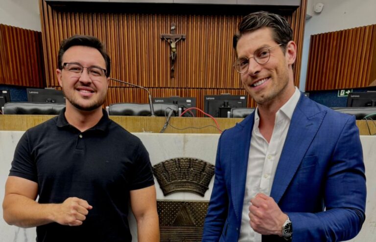 Pablo e 'Superman' se reuniram na tarde desta segunda-feira (19). Foto: Reprodução