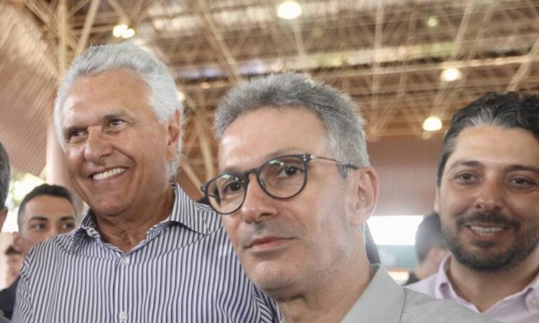 Zema e Ronaldo Caiado