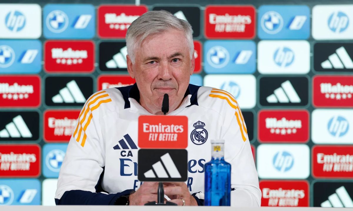 O novo técnico da Seleção Brasileira, Carlo Ancelotti