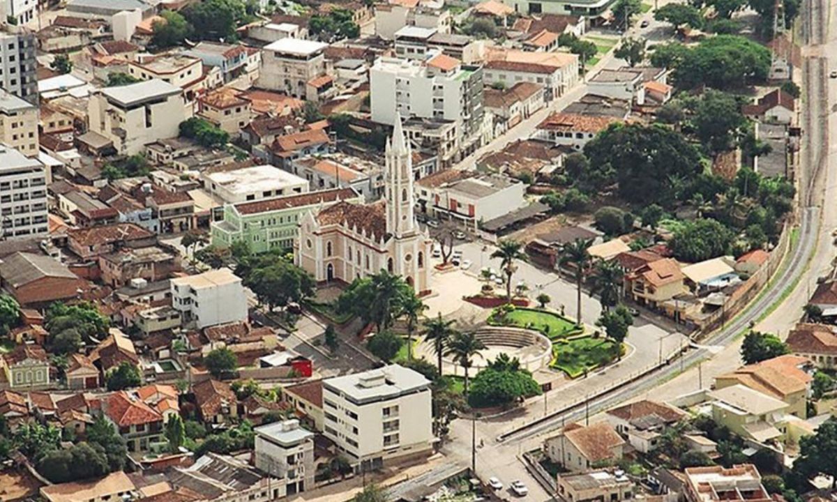 Vista da cidade de Carmo do Cajuru