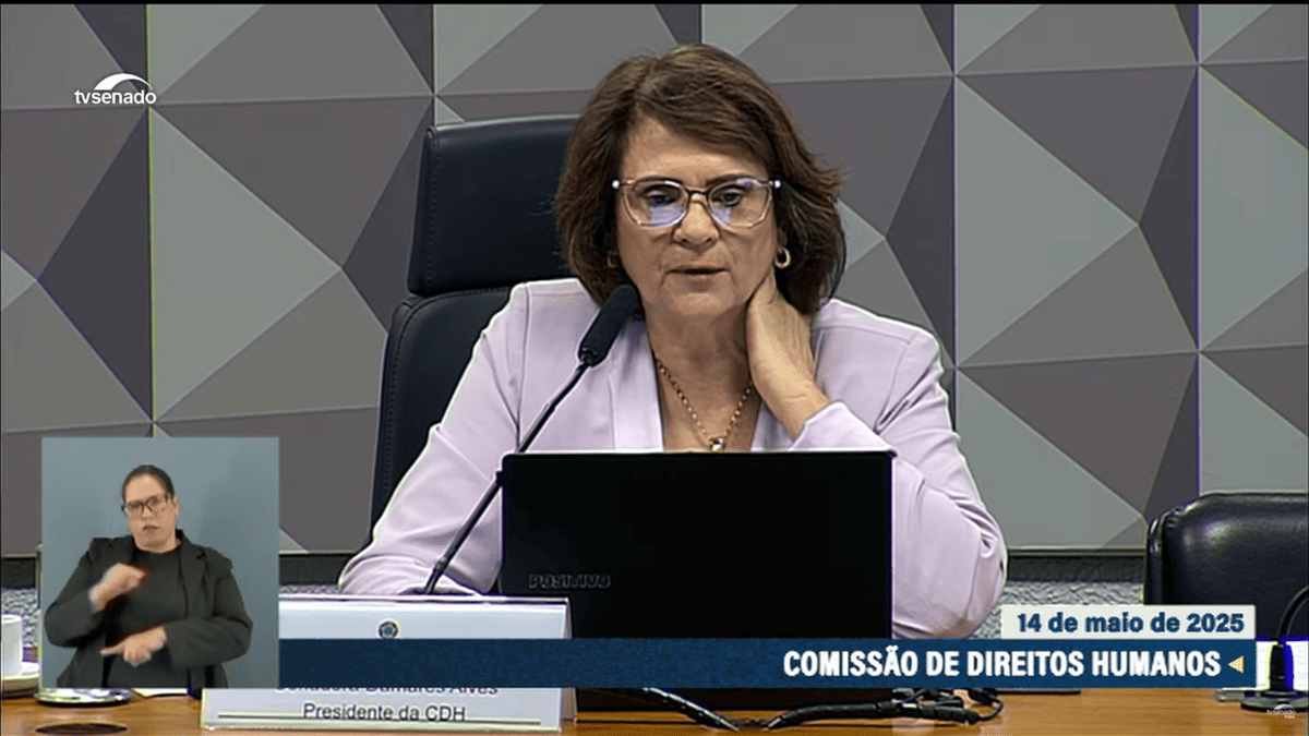 Damares na CDH do Senado