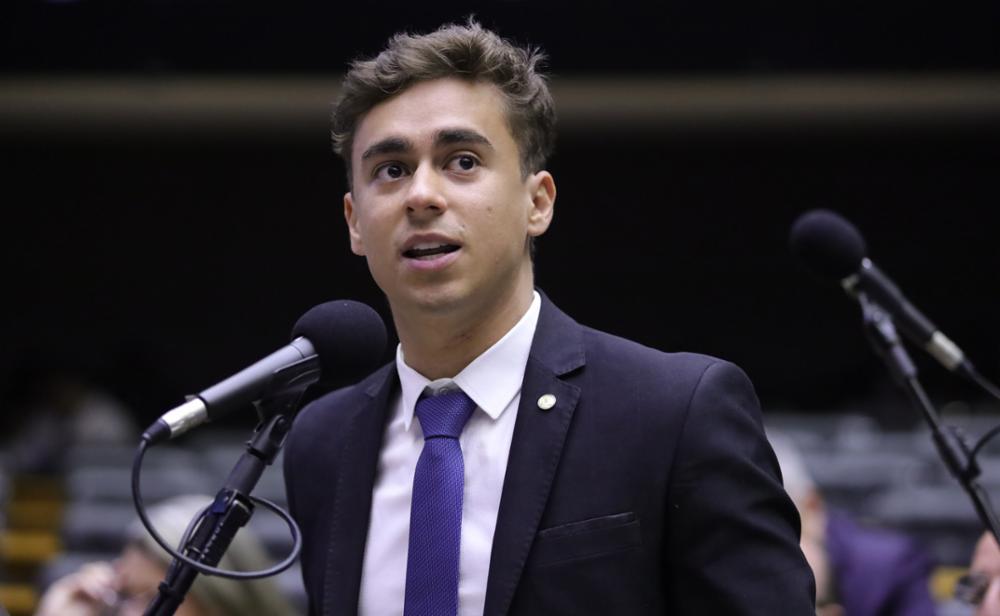 Nikolas foi o deputado mais votado do Brasil em 2022. Foto: Mário Agra/Câmara dos Deputados
