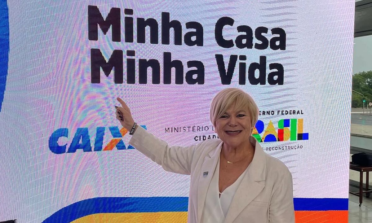 A prefeita de Lavras, Jussara Menicucci