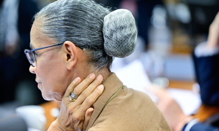 A ministra Marina Silva