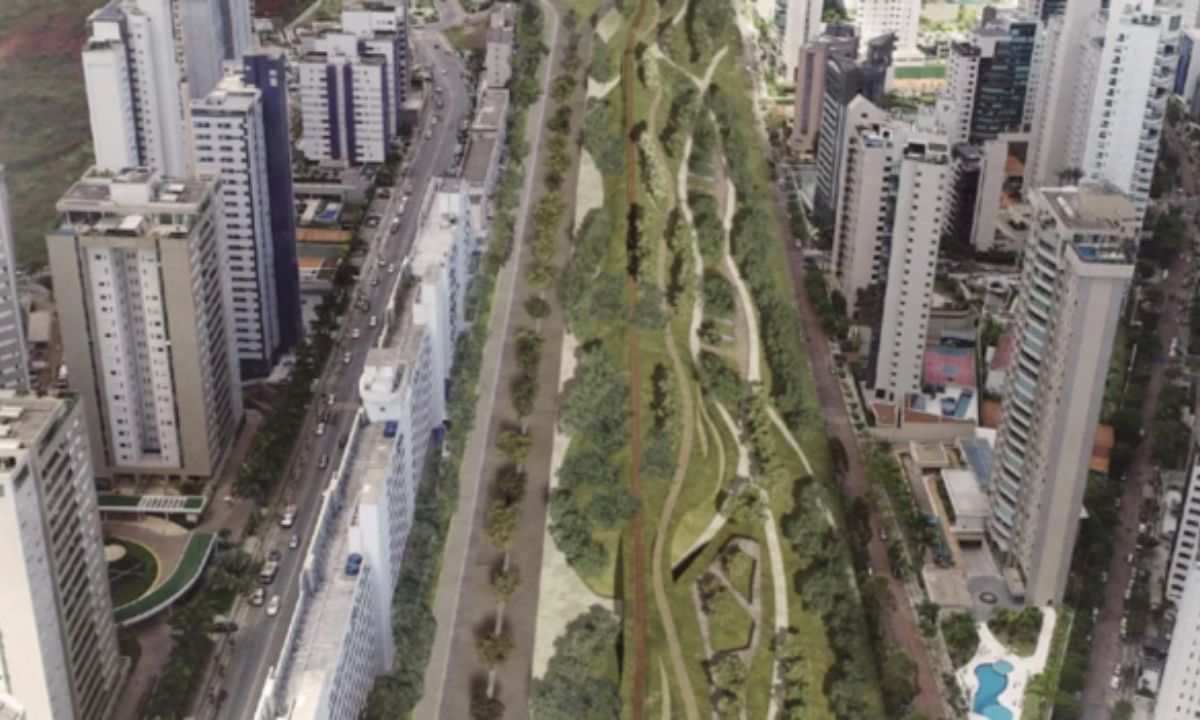O projeto do Parque da Linha Férrea