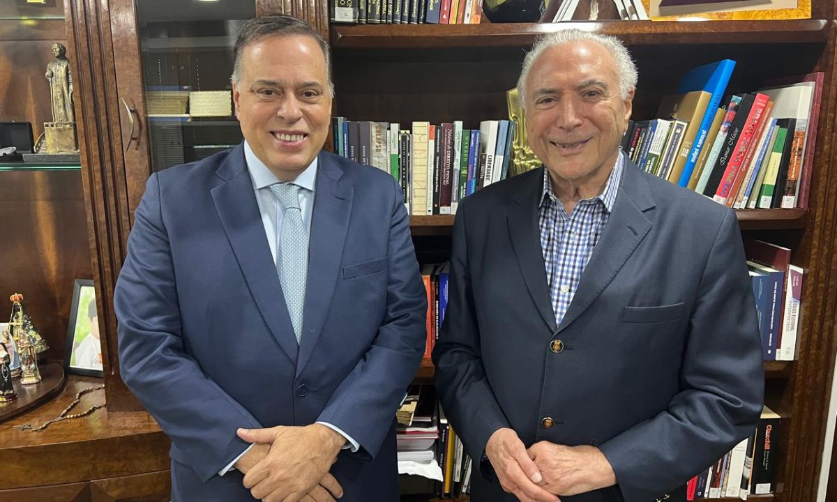 Paulo Abi-Ackel e Michel Temer
