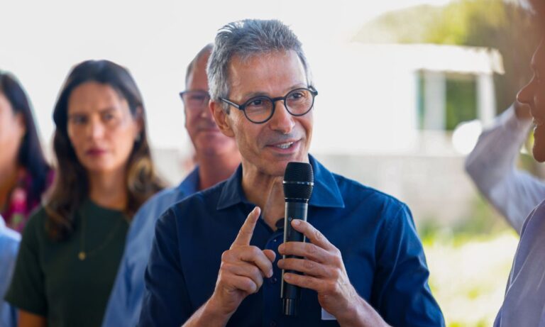 O governador de Minas Gerais, Romeu Zema