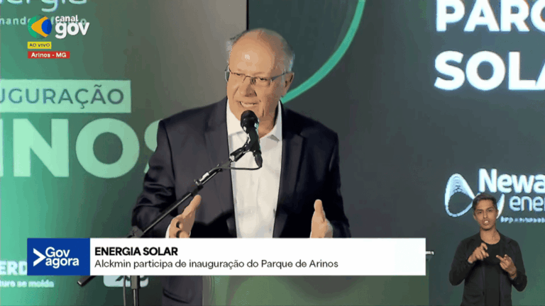 Geraldo Alckmin em Arinos