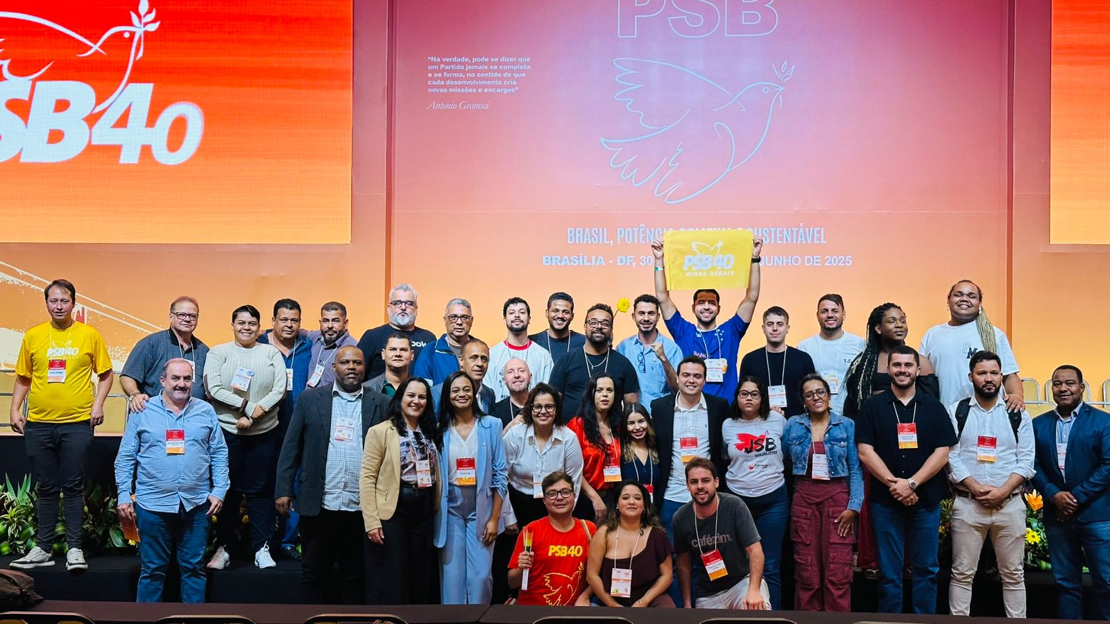 Os mineiros na nova direção nacional do PSB
