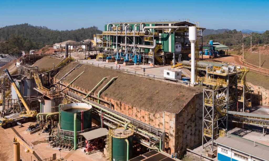 Unidade de filtragem da Samarco