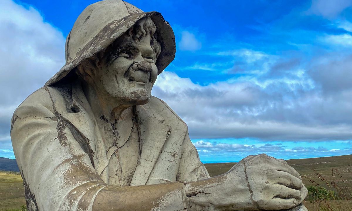 A Estátua do Juquinha, em Santana do Riacho.