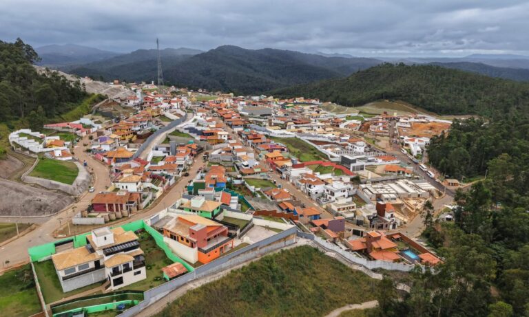 Foto mostra a nova Bento Rodrigues