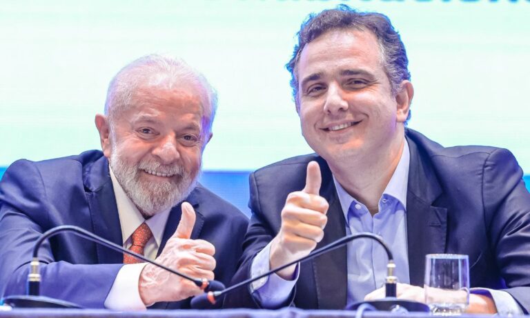 Lula e Rodrigo Pacheco