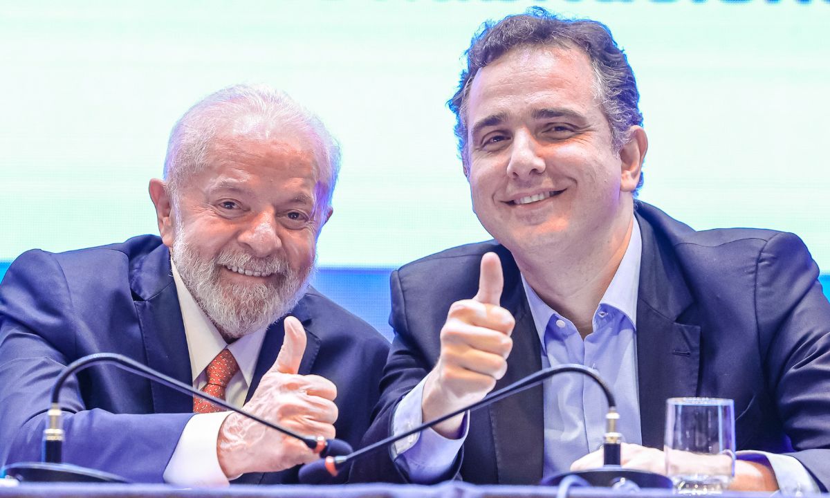 Lula e Rodrigo Pacheco