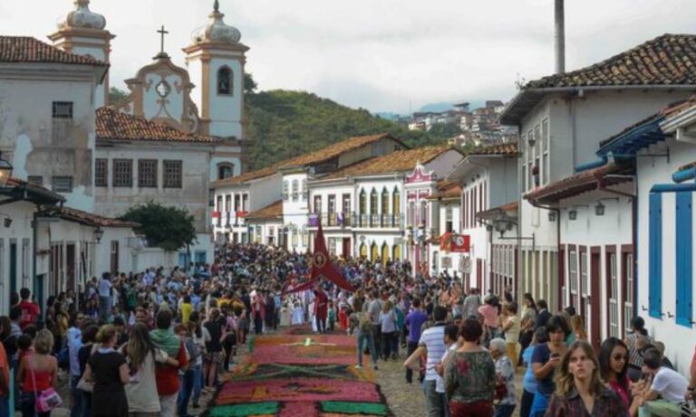 Rota da fé em Ouro Preto
