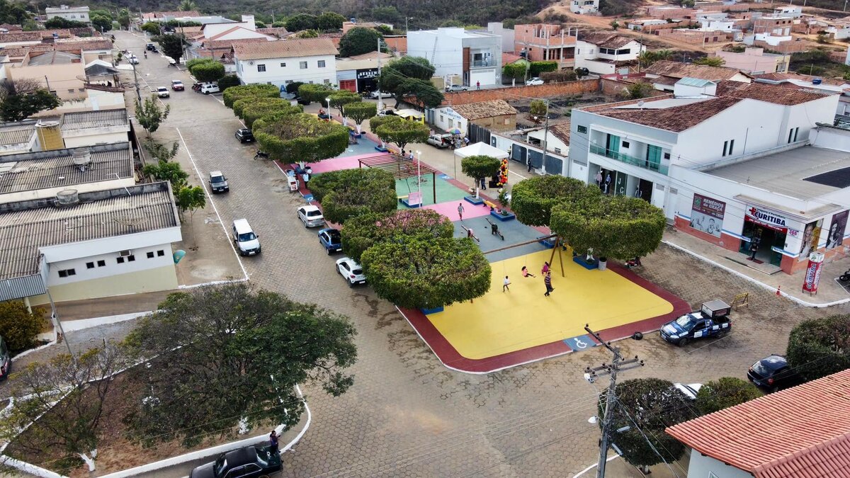 Vista de São João do Paraíso, MG