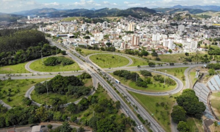 Vale do Aço visto do alto