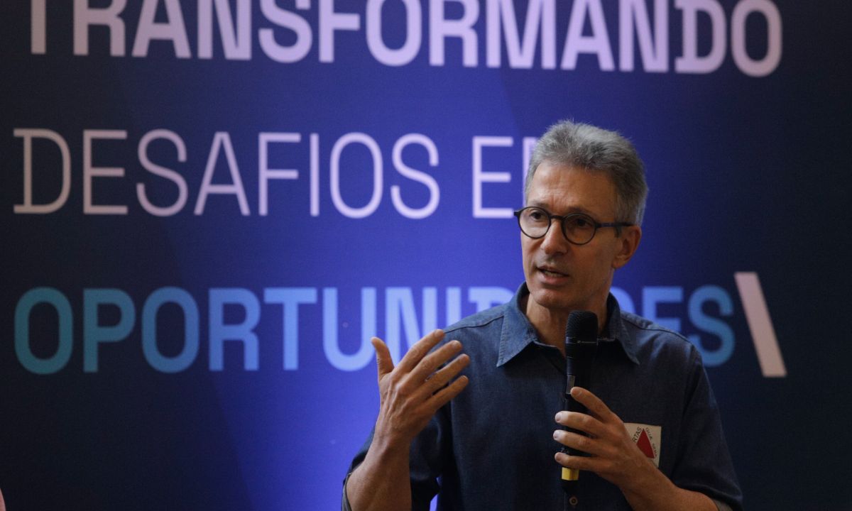 O governador Romeu Zema