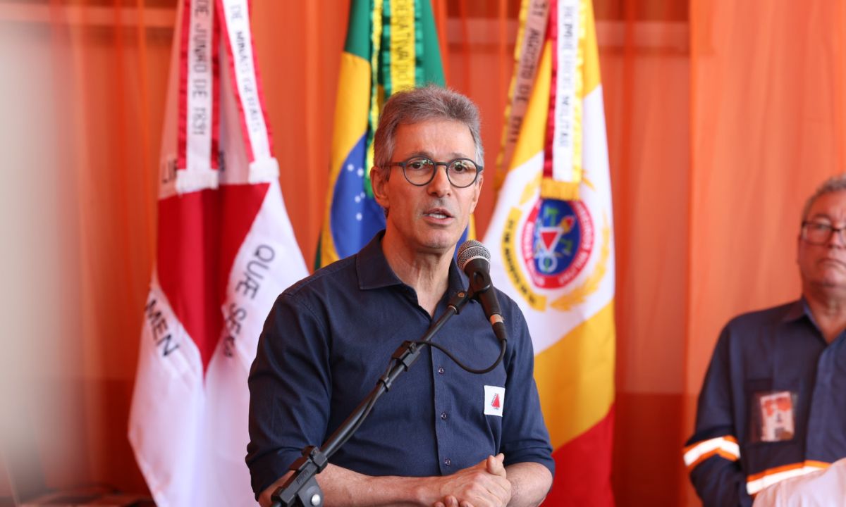 O governador Romeu Zema