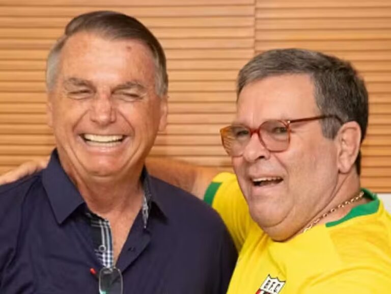 Jair Bolsonaro e Paulo Junqueira