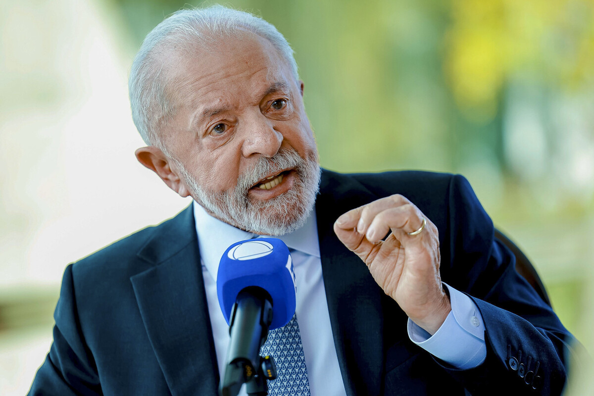 Lula em entrevista