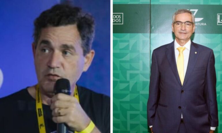 Os irmãos Alex e Hercílio Coelho Diniz