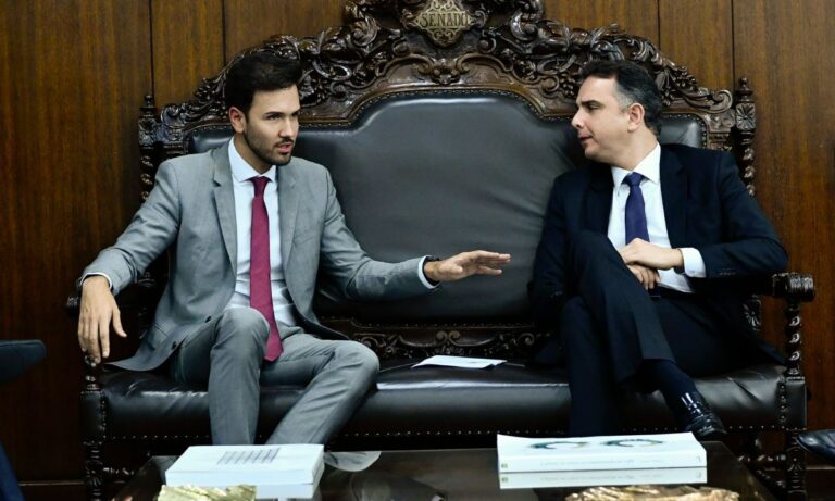 Tadeu Leite e Rodrigo Pacheco