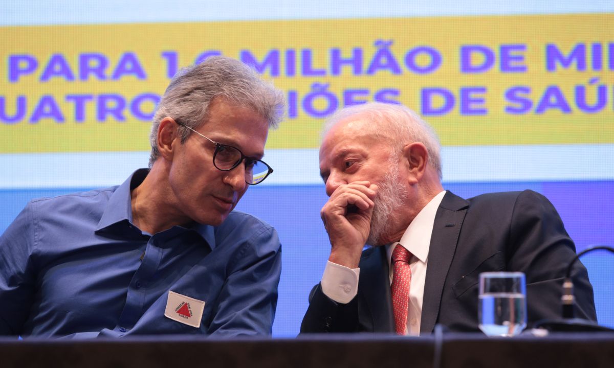 Romeu Zema e Lula