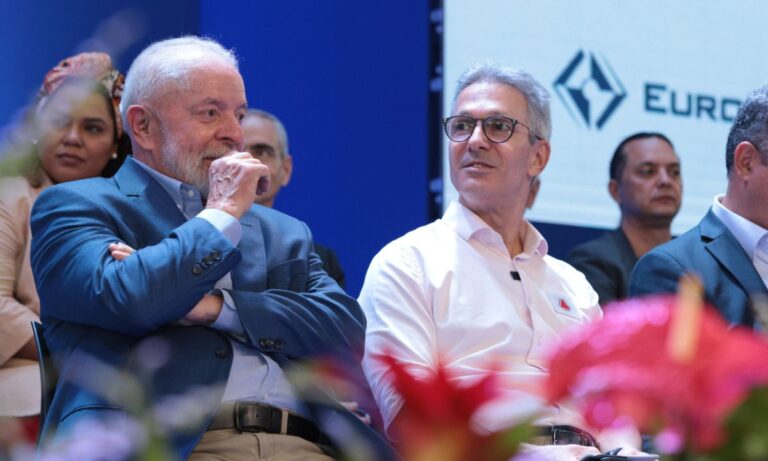 Lula e Romeu Zema