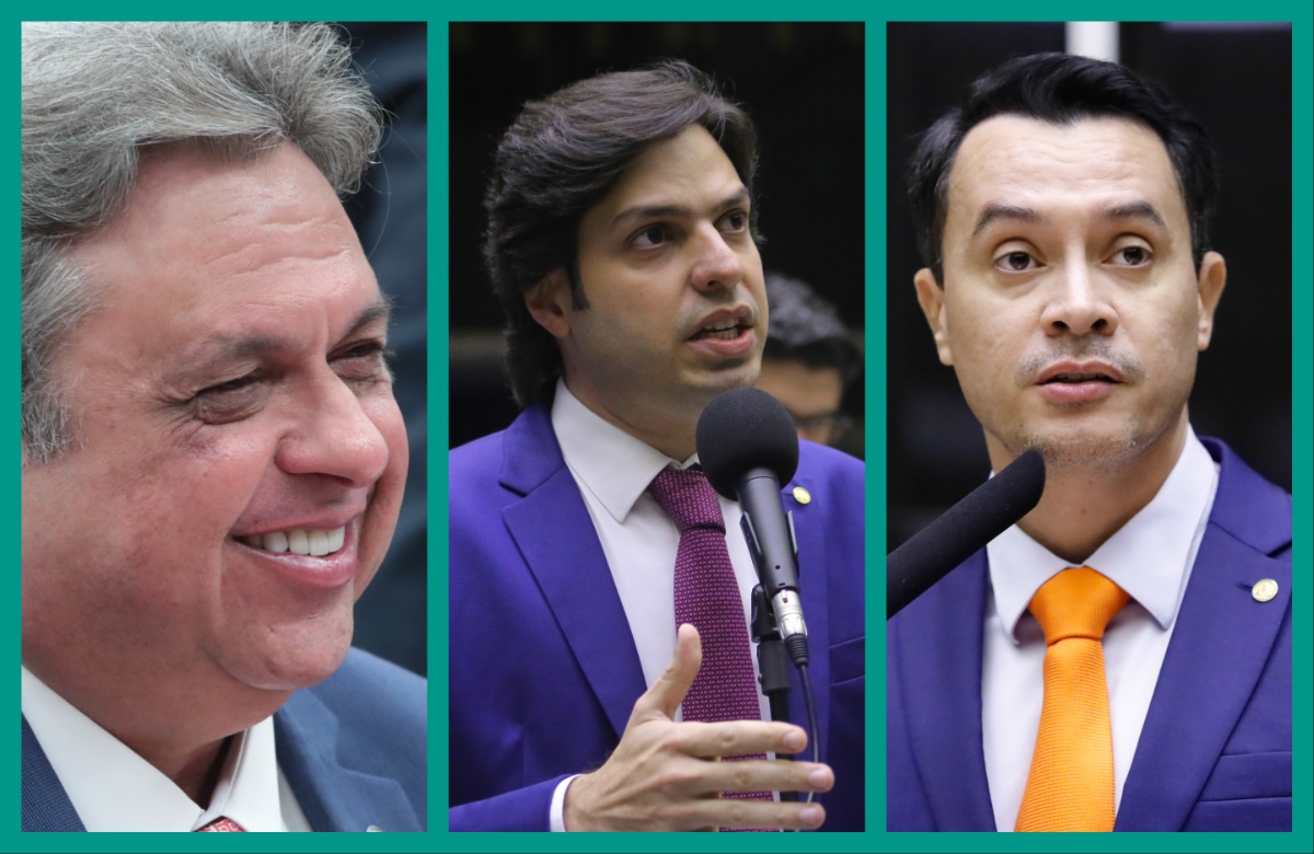 Julio Arcoverde, AJ Albuquerque e Zé Haroldo Cathedral