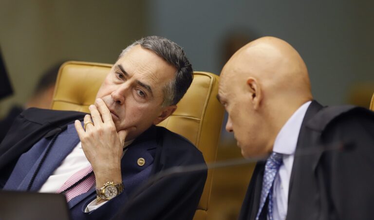 Luís Roberto Barroso e Alexandre de Moraes